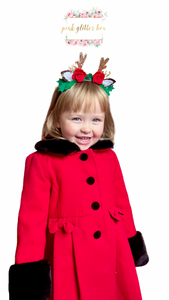 Christmas reindeer headband