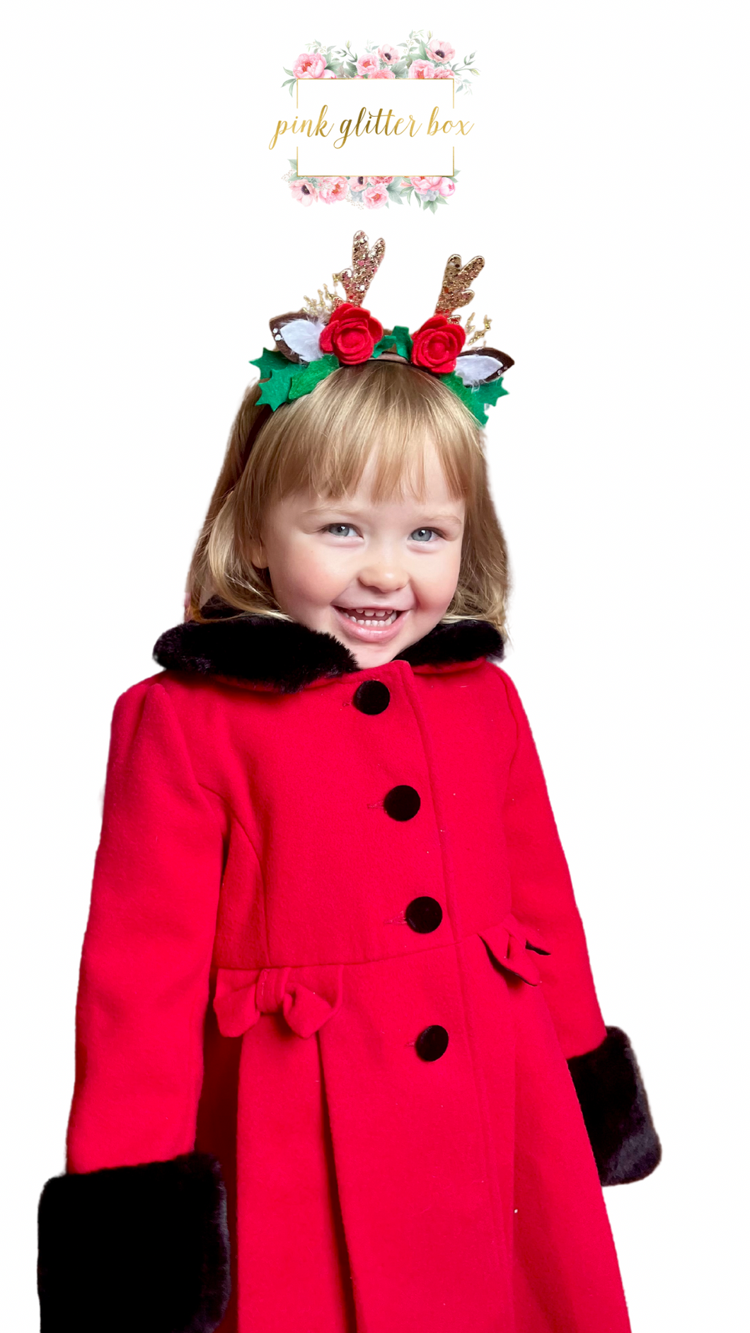 Christmas reindeer headband