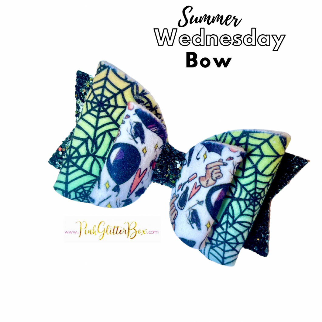 Wednesday hair bow