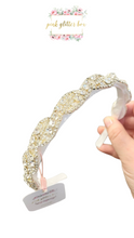 Load image into Gallery viewer, Zig zag occasion headband
