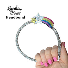 Load image into Gallery viewer, Summer rainbow Star headband
