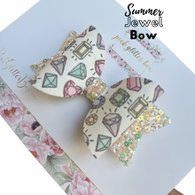 Load image into Gallery viewer, Summer jewel bow
