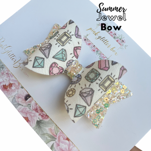 Summer jewel bow