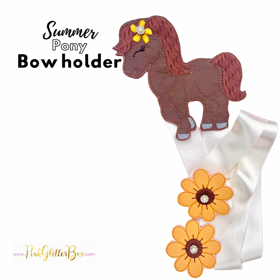 Summer Pony bow holder