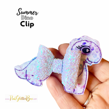 Load image into Gallery viewer, Summer dino bow
