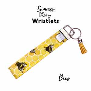 Summer key fob wristlets