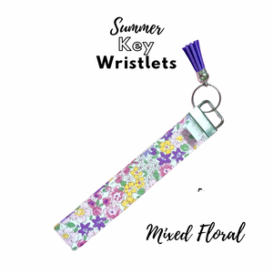 Summer key fob wristlets