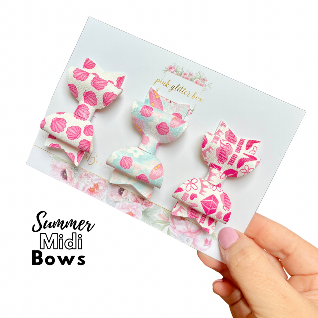 Summer pink midi set