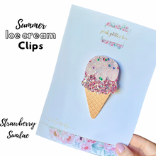 Load image into Gallery viewer, Summer ice cream clips

