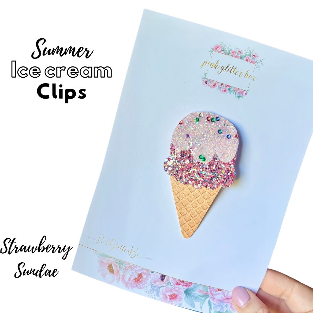Summer ice cream clips