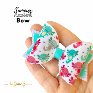 Summer Axolotl bow