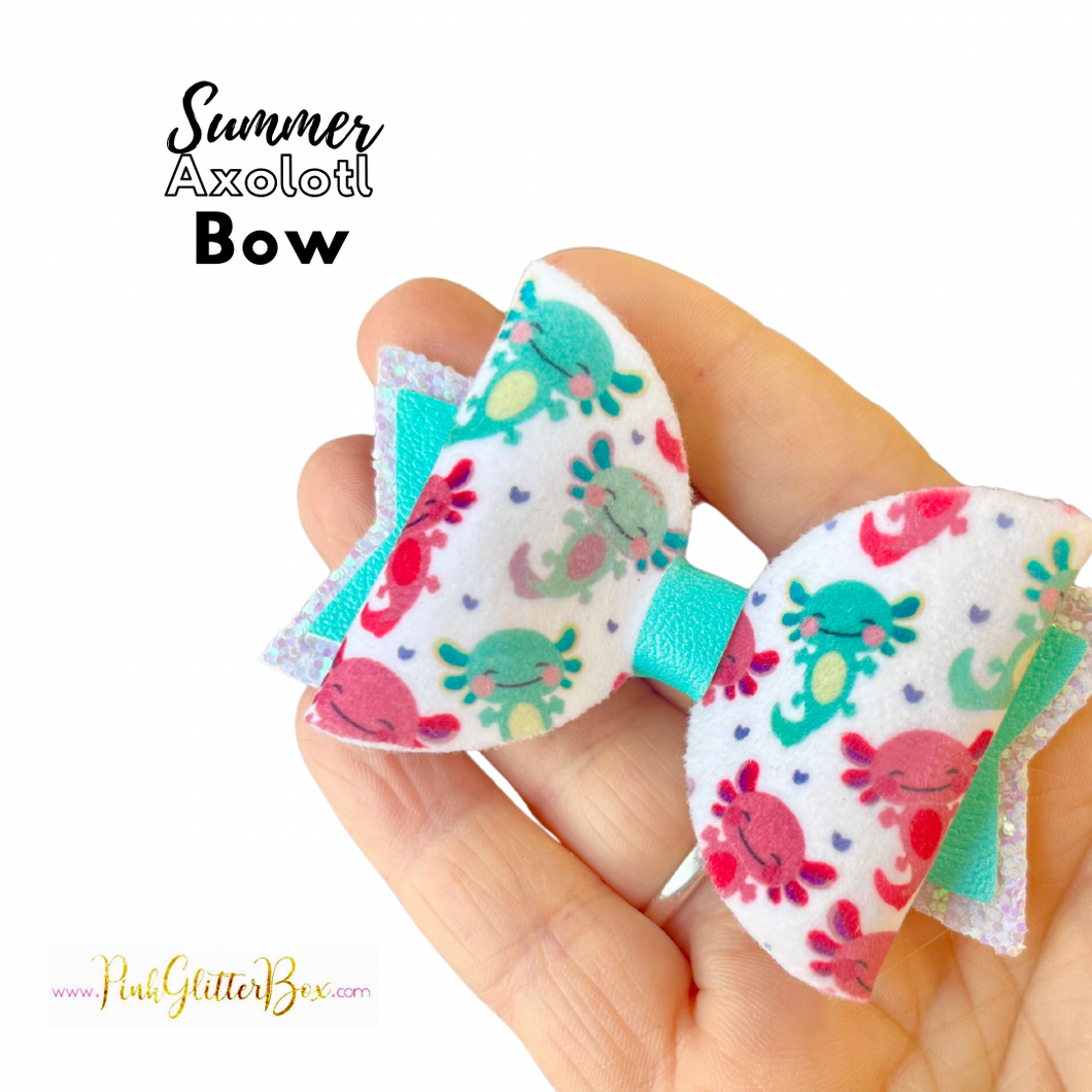 Summer Axolotl bow