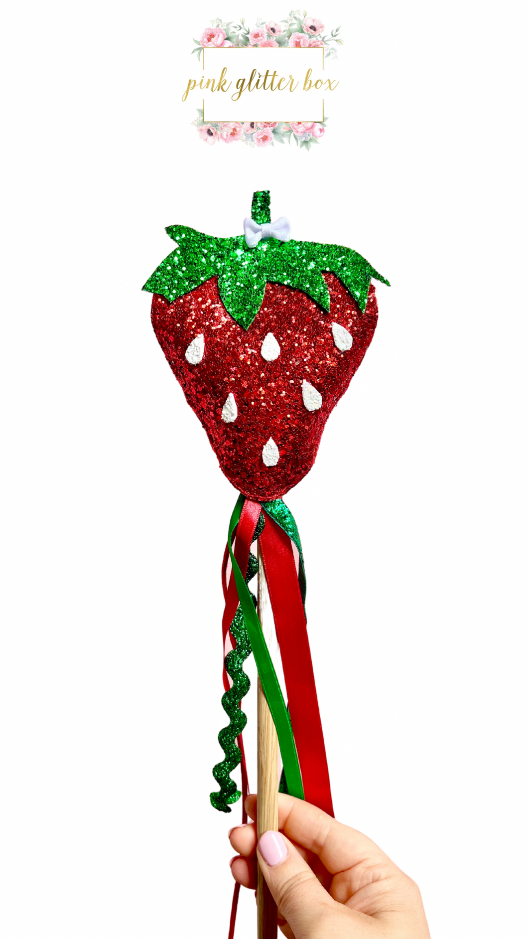 Summer Strawberry Wand