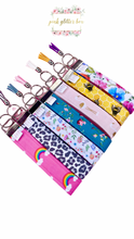 Load image into Gallery viewer, Summer key fob wristlets
