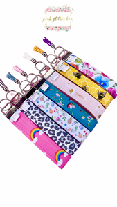 Summer key fob wristlets