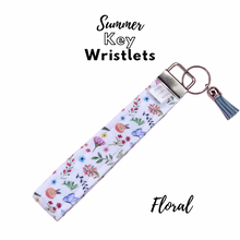 Load image into Gallery viewer, Summer key fob wristlets
