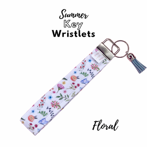 Summer key fob wristlets