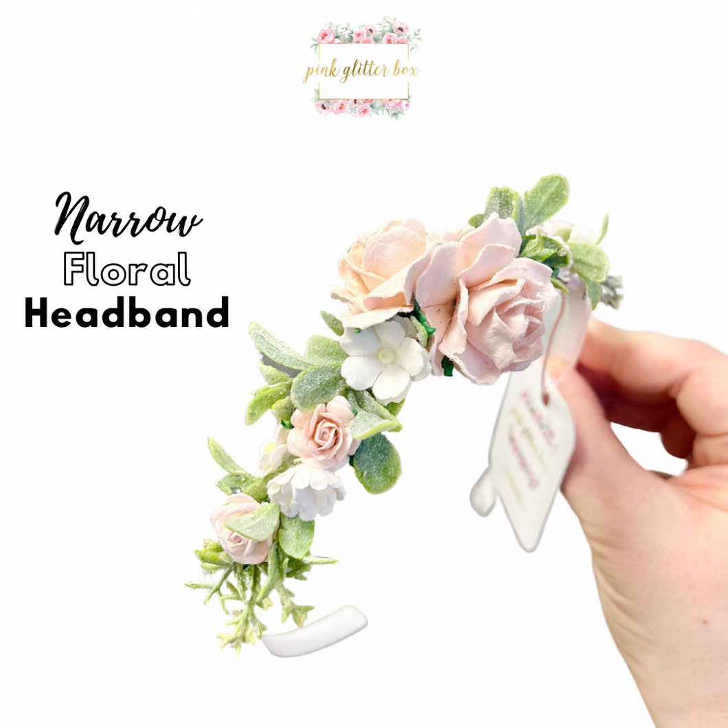 Floral occasion headband - Alice band