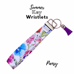 Summer key fob wristlets