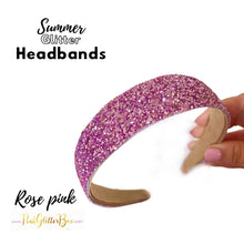 Load image into Gallery viewer, Summer glitter headbands
