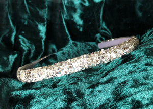 Straight sparkle occasion headband