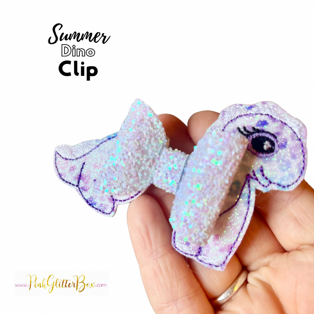 Summer dino bow