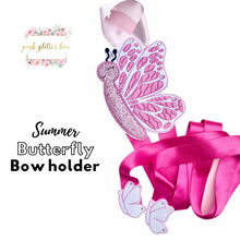 Load image into Gallery viewer, Summer butterfly bow holder
