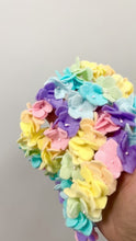 Load and play video in Gallery viewer, Summer Hydrangea occasion headband - pastel
