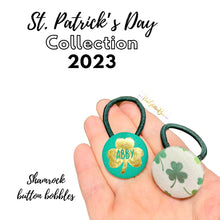 Load image into Gallery viewer, Shamrock button bobbles

