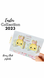 Easter Bunny Chick pigtails