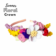 Load image into Gallery viewer, Summer Floral Crown
