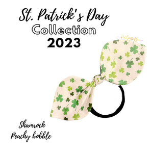 Shamrock hair tie