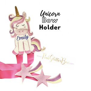 Unicorn bow holder