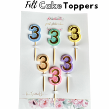Load image into Gallery viewer, Birthday Cupcake Toppers
