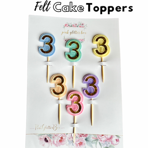 Birthday Cupcake Toppers