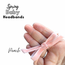 Load image into Gallery viewer, Spring baby headbands
