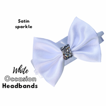 Load image into Gallery viewer, Occasion Bows - Satin sparkle
