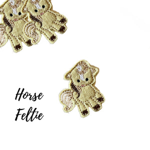 Mini Summer feltie clips