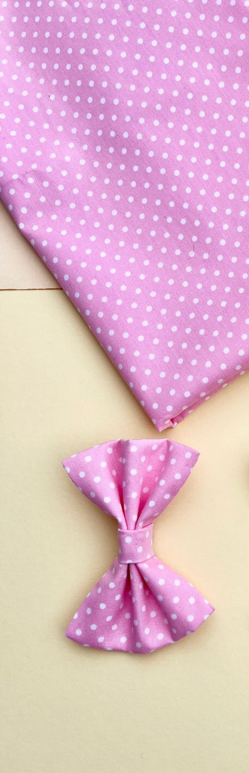 Spring dotty bows