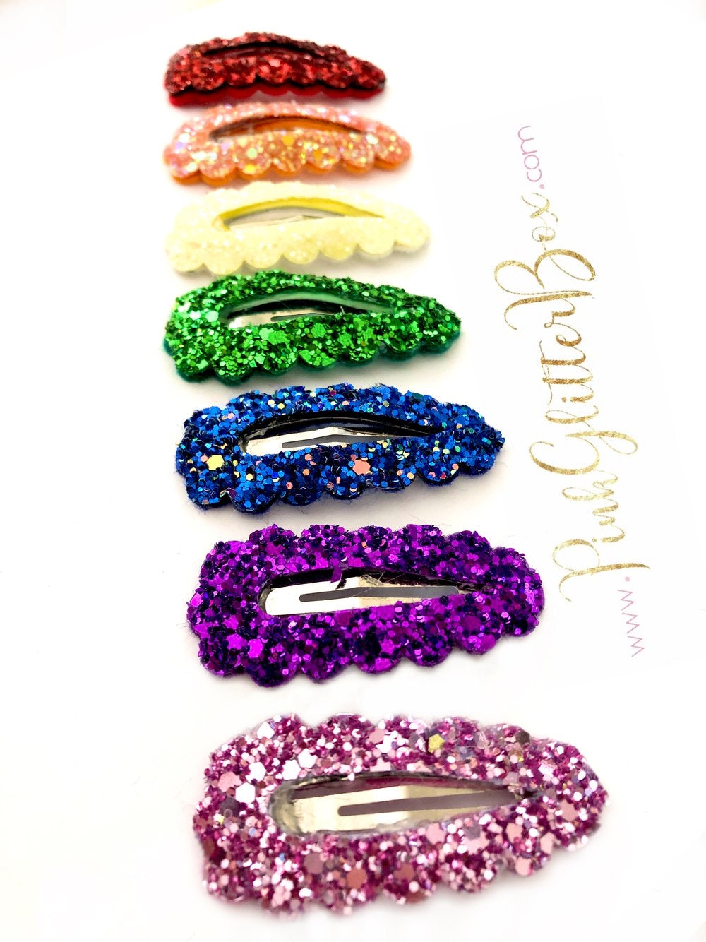 Rainbow Snap Clips
