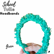 Load image into Gallery viewer, School Tulle headbands
