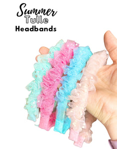 Summer Tulle Headbands