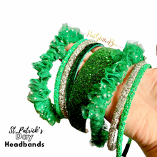 Load image into Gallery viewer, St. Patrick’s Day headbands
