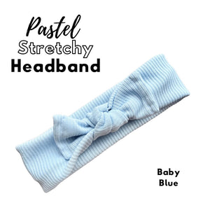 Summer Pastel Stretch Headbands