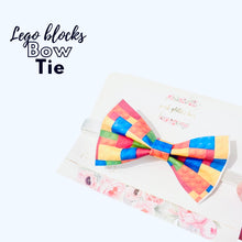 Load image into Gallery viewer, Lego block bow tie
