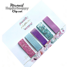 Load image into Gallery viewer, Mermaid HappySnappy clip set
