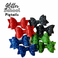Load image into Gallery viewer, School glitter pigtails
