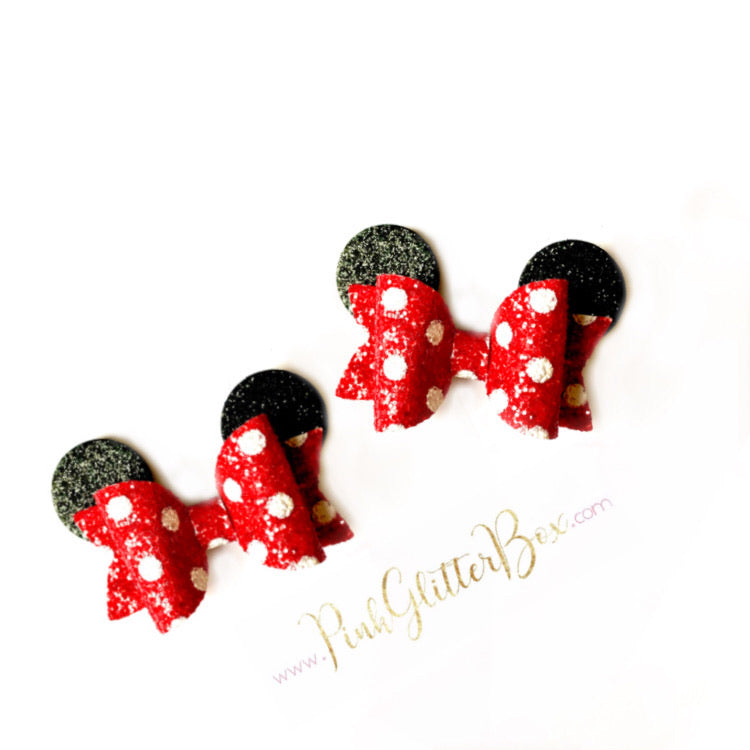 Mouse red pigtails