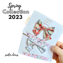 Load image into Gallery viewer, Spring Sailor Bows

