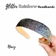 Load image into Gallery viewer, School glitter headbands
